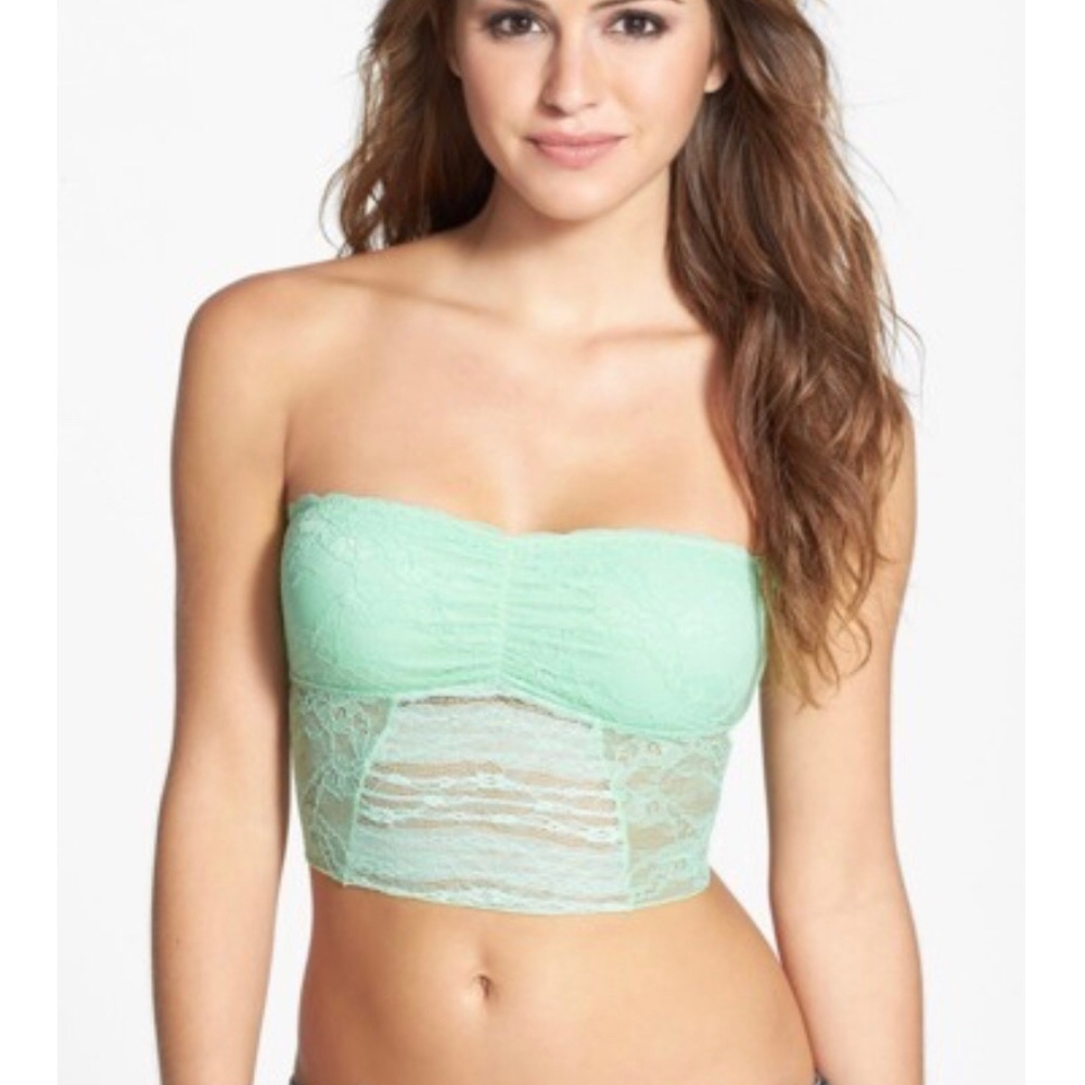 Intimately Free People Galloon Lace Crop Bra XS